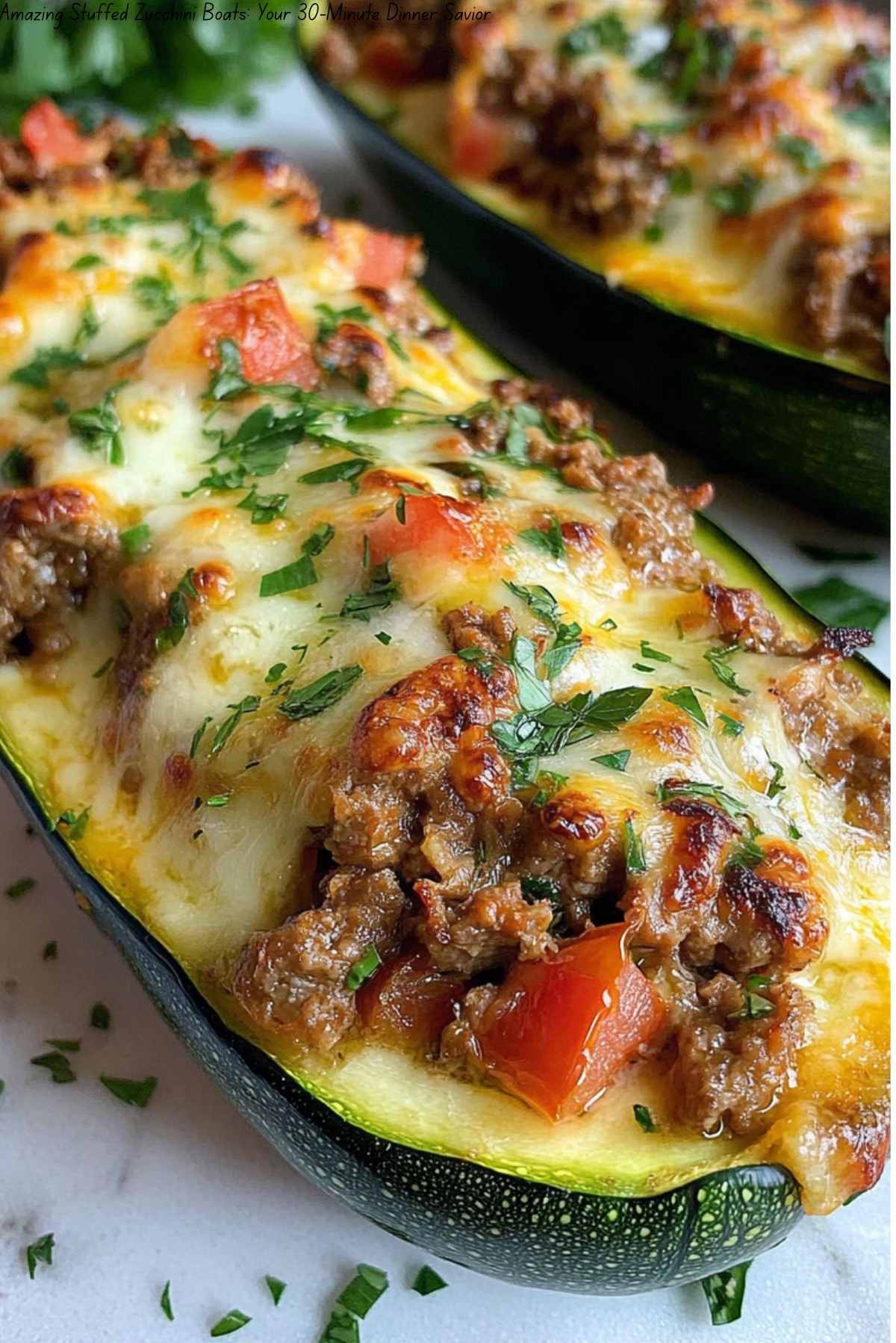 Amazing Stuffed Zucchini Boats: Your 30-Minute Dinner Savior