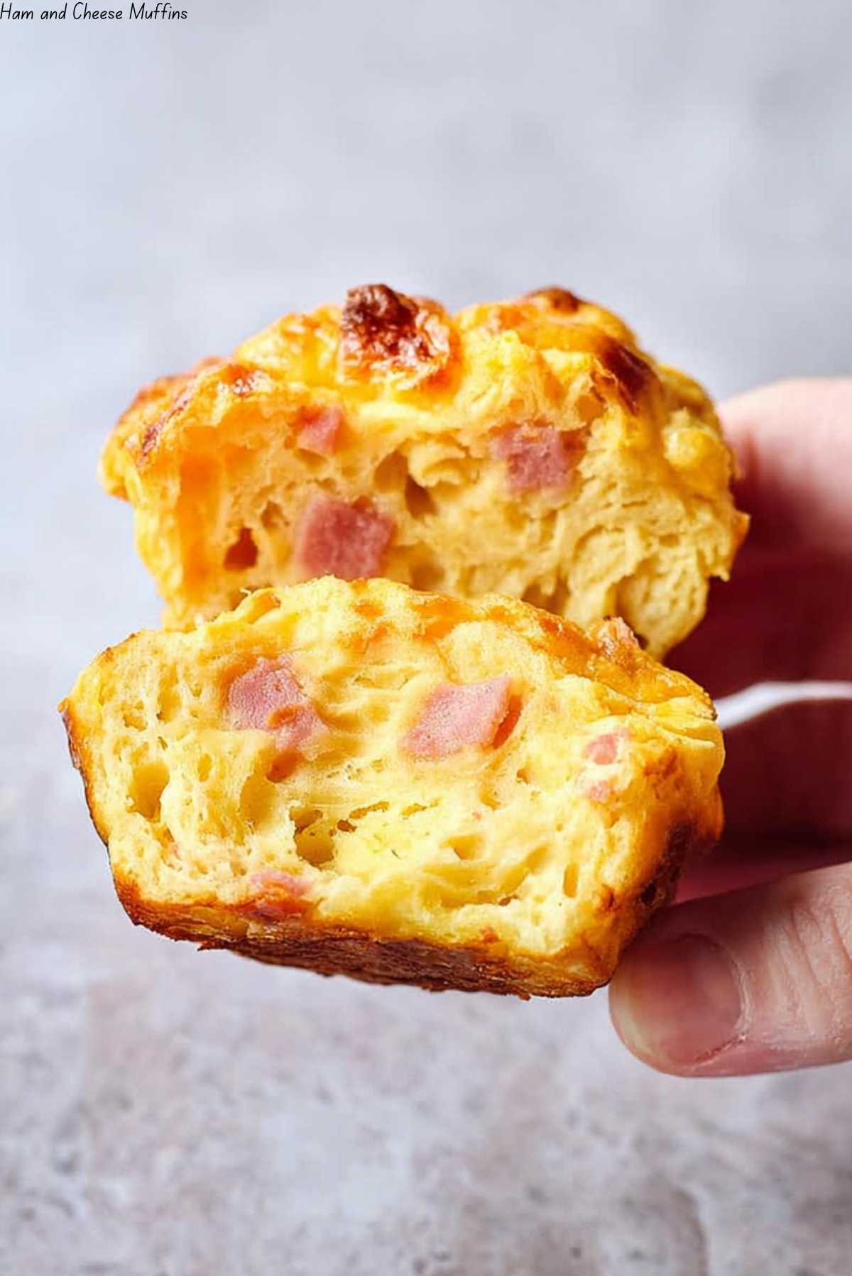 Ham and Cheese Muffins
