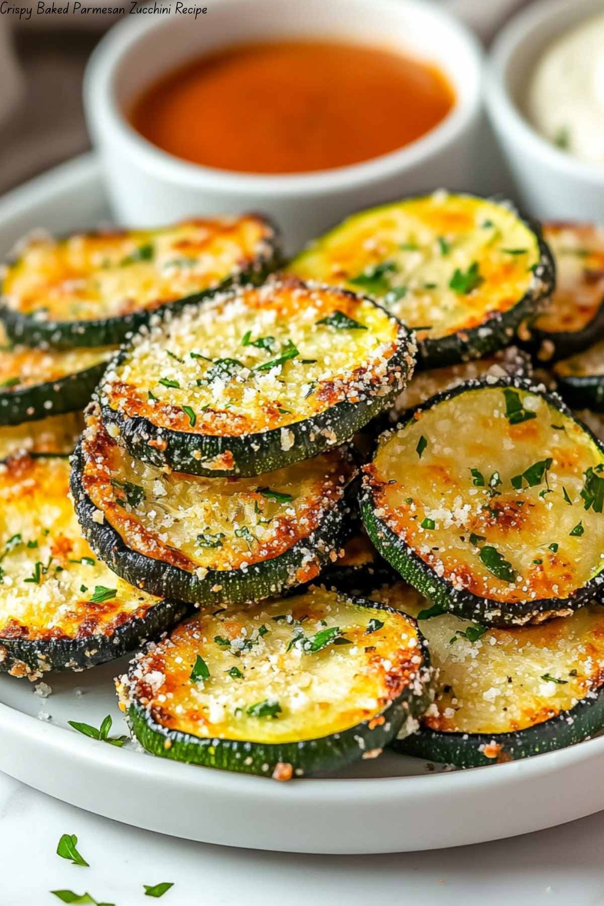 Crispy Baked Parmesan Zucchini Recipe
