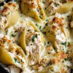 Garlic Butter Chicken Alfredo Stuffed Shells Recipe 5 Garlic Butter Chicken Alfredo Stuffed Shells Recipe