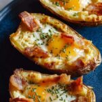 Twice Baked Breakfast Potatoes