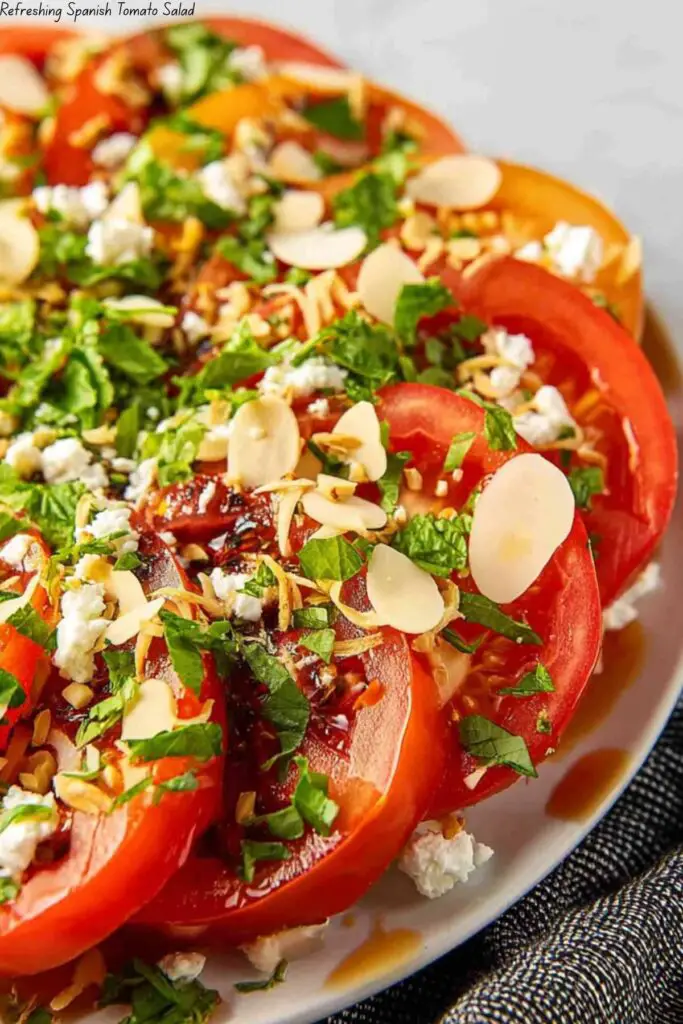 Refreshing Spanish Tomato Salad