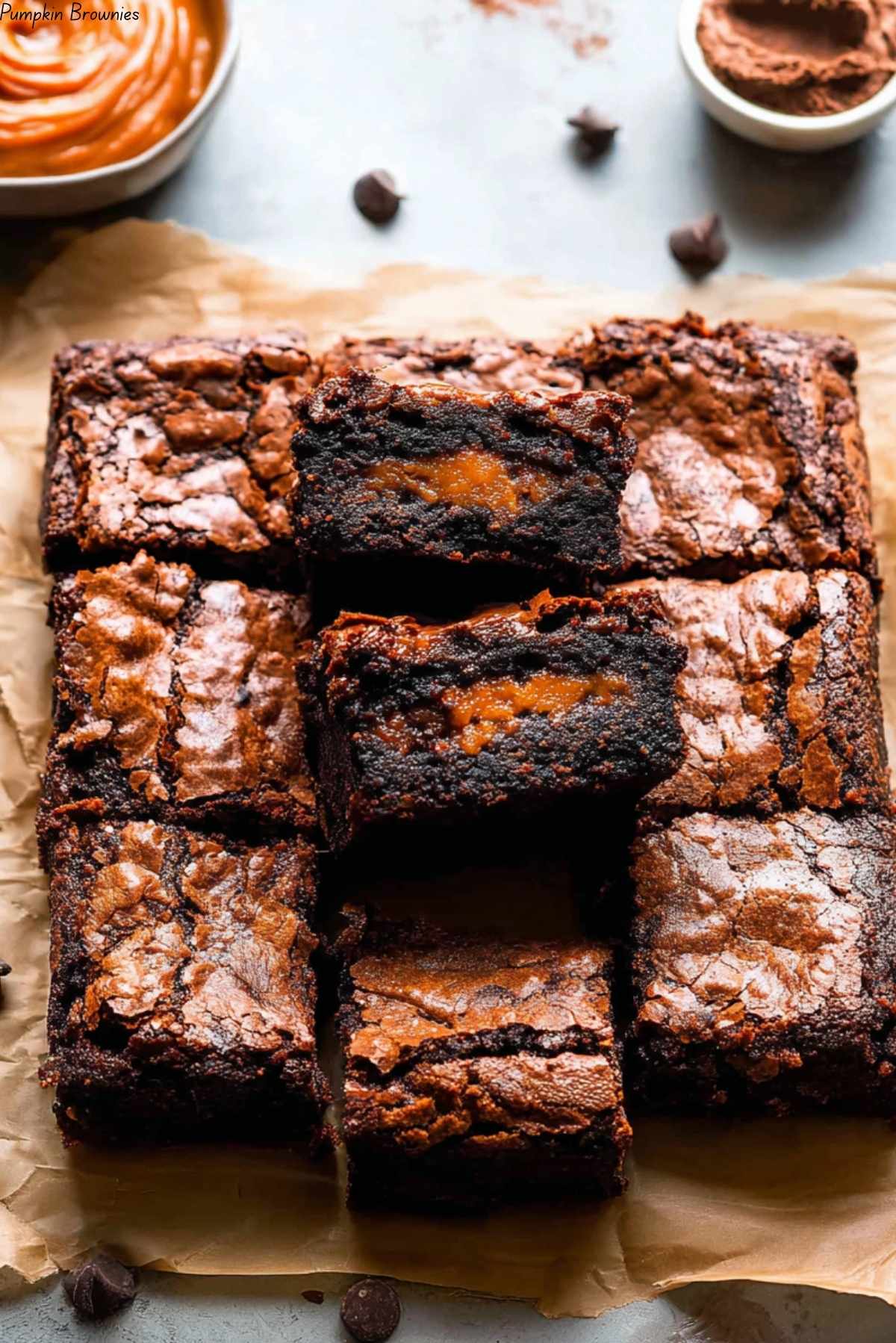 Pumpkin Brownies