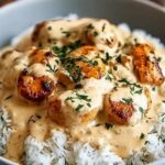 Creamy Smothered Chicken and Rice 5 Creamy Smothered Chicken and Rice