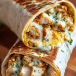 Ooey-Gooey Cheesy Garlic Chicken Wraps 5 Ooey-Gooey Cheesy Garlic Chicken Wraps