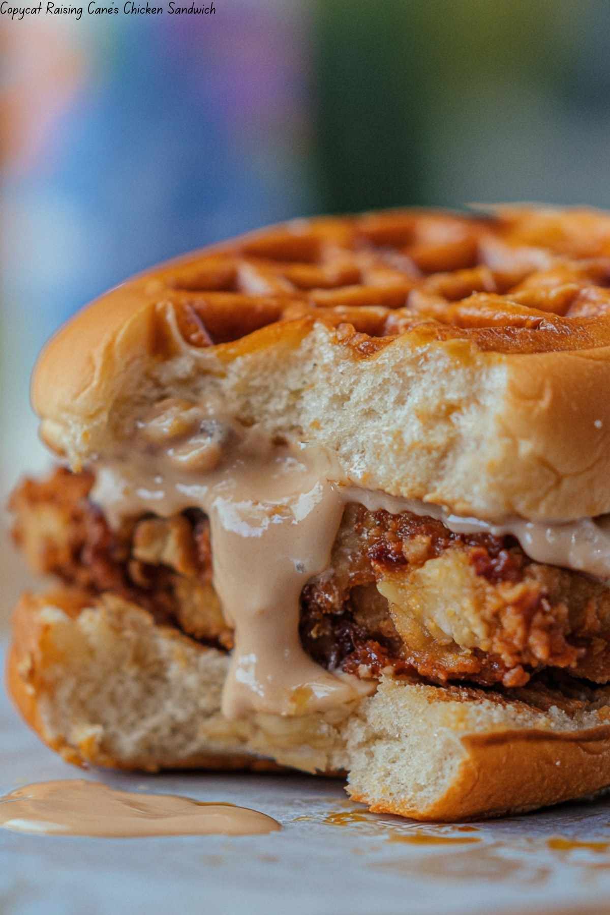 Copycat Raising Cane's Chicken Sandwich