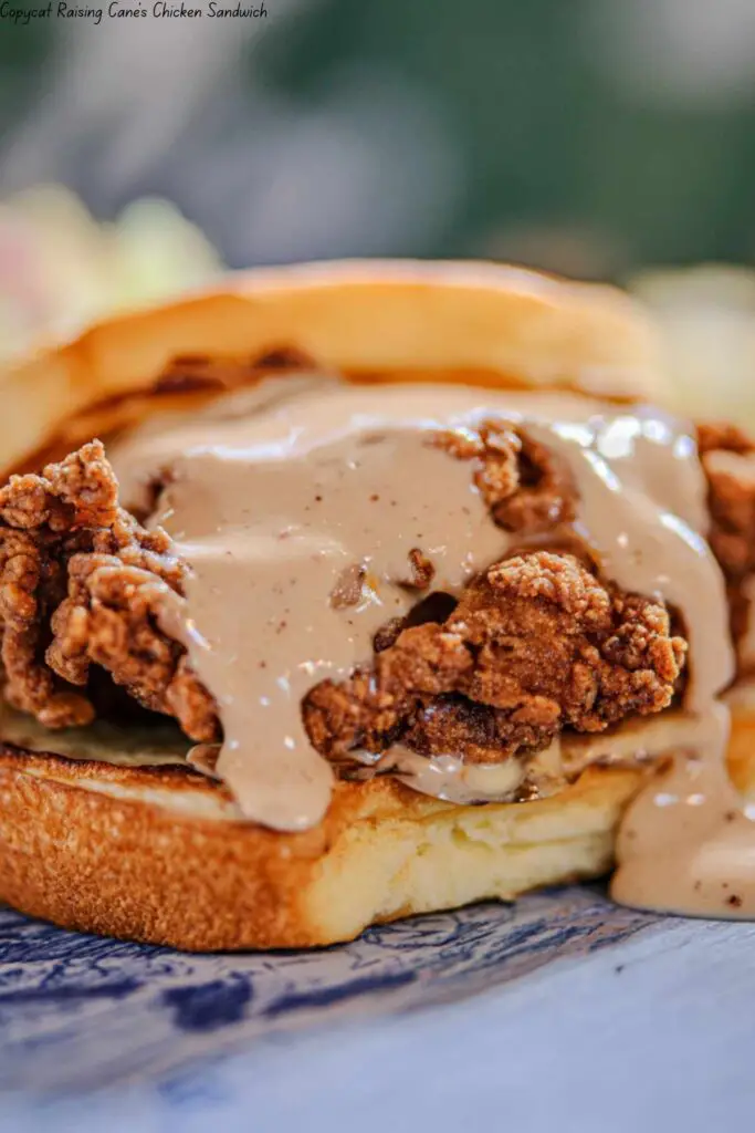 Copycat Raising Cane's Chicken Sandwich