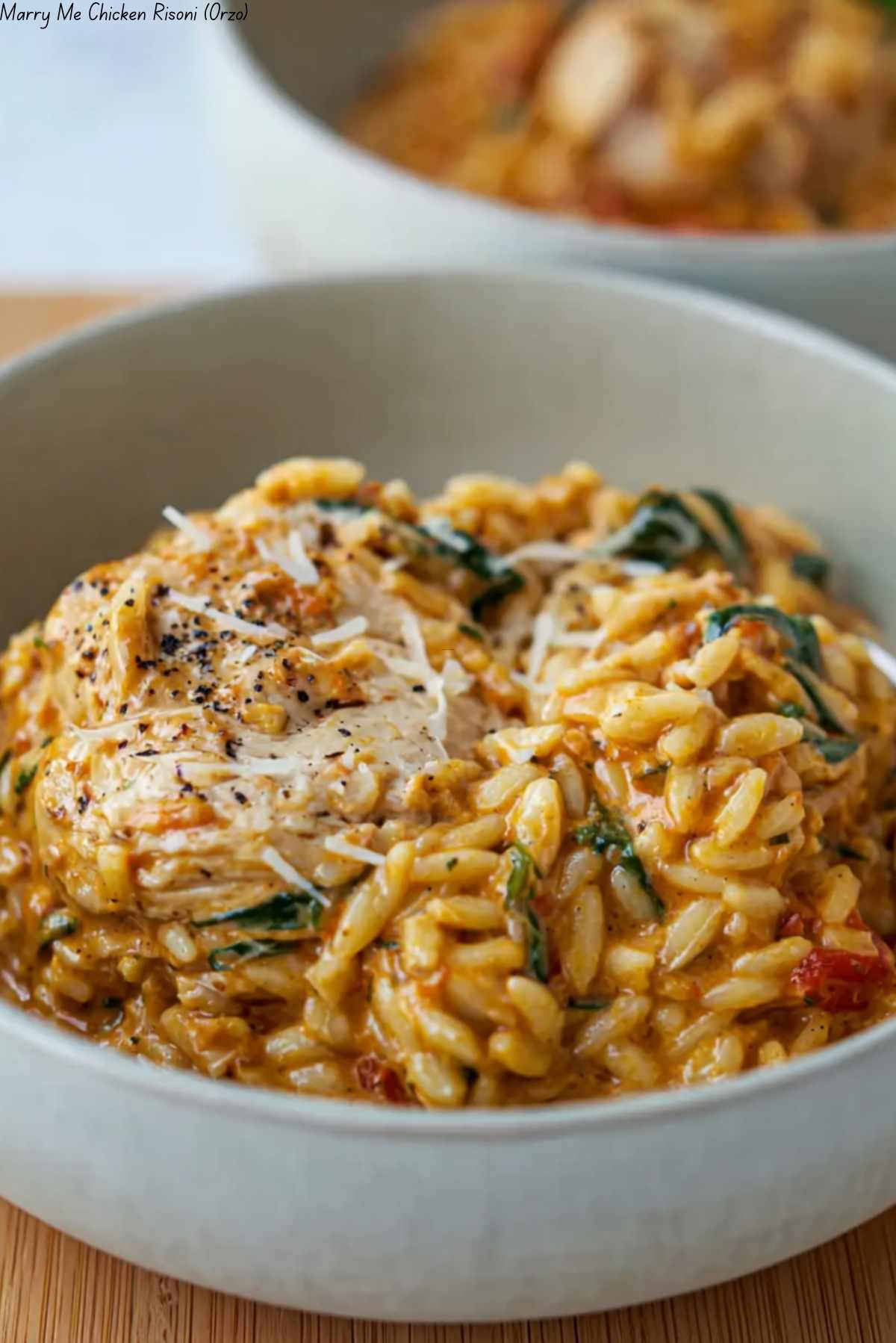 Marry Me Chicken Risoni (Orzo)