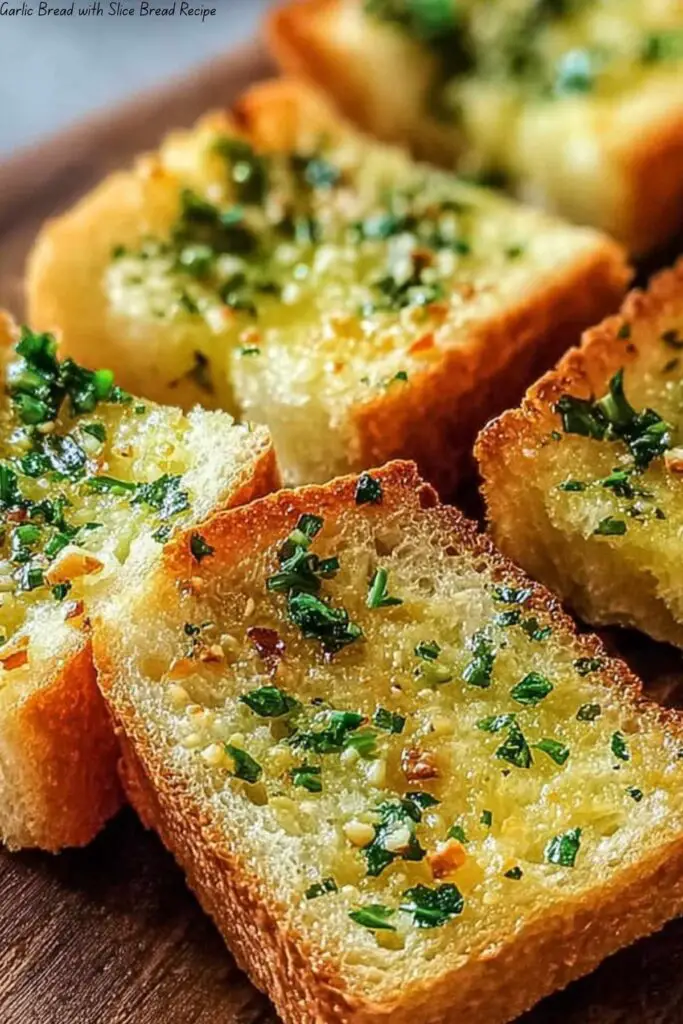 Garlic Bread with Slice Bread Recipe