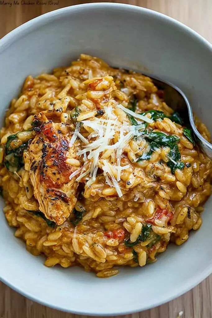 Marry Me Chicken Risoni (Orzo)