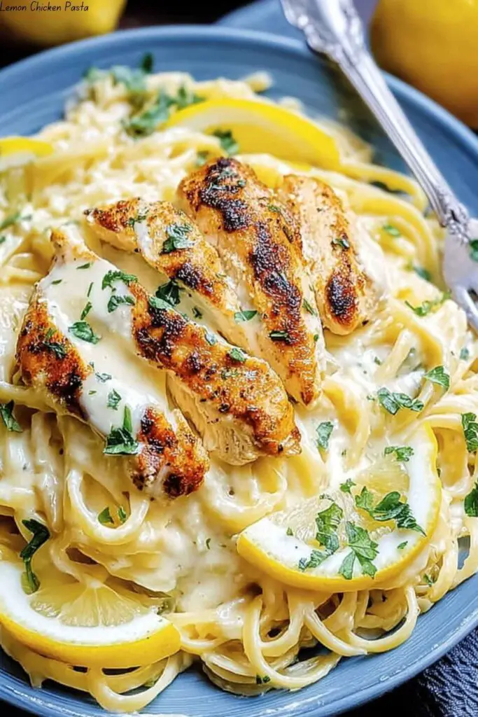 Lemon Chicken Pasta