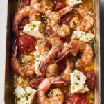 Baked Prawns with Lemon and Feta 5 Baked Prawns with Lemon and Feta