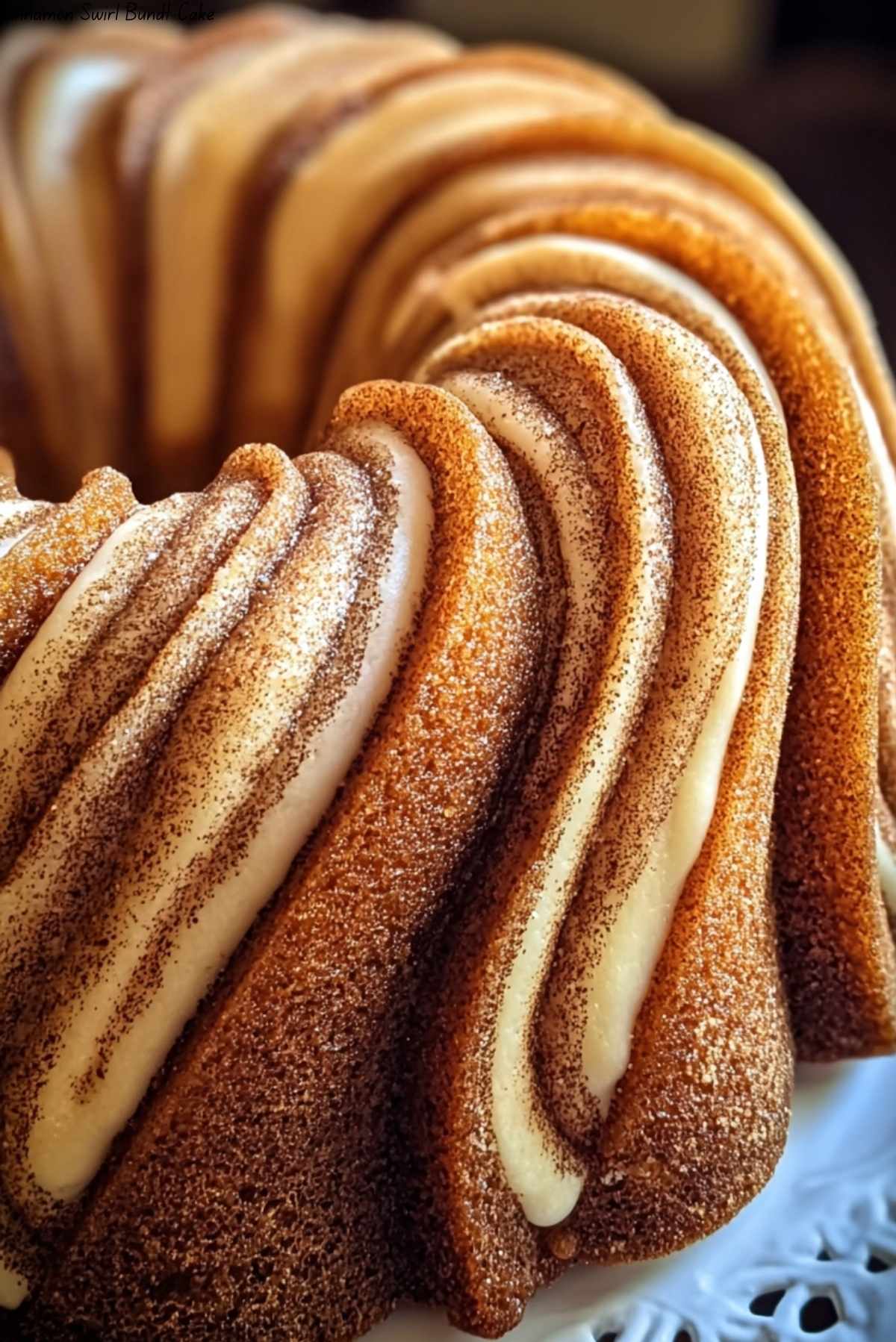 Cinnamon Swirl Bundt Cake