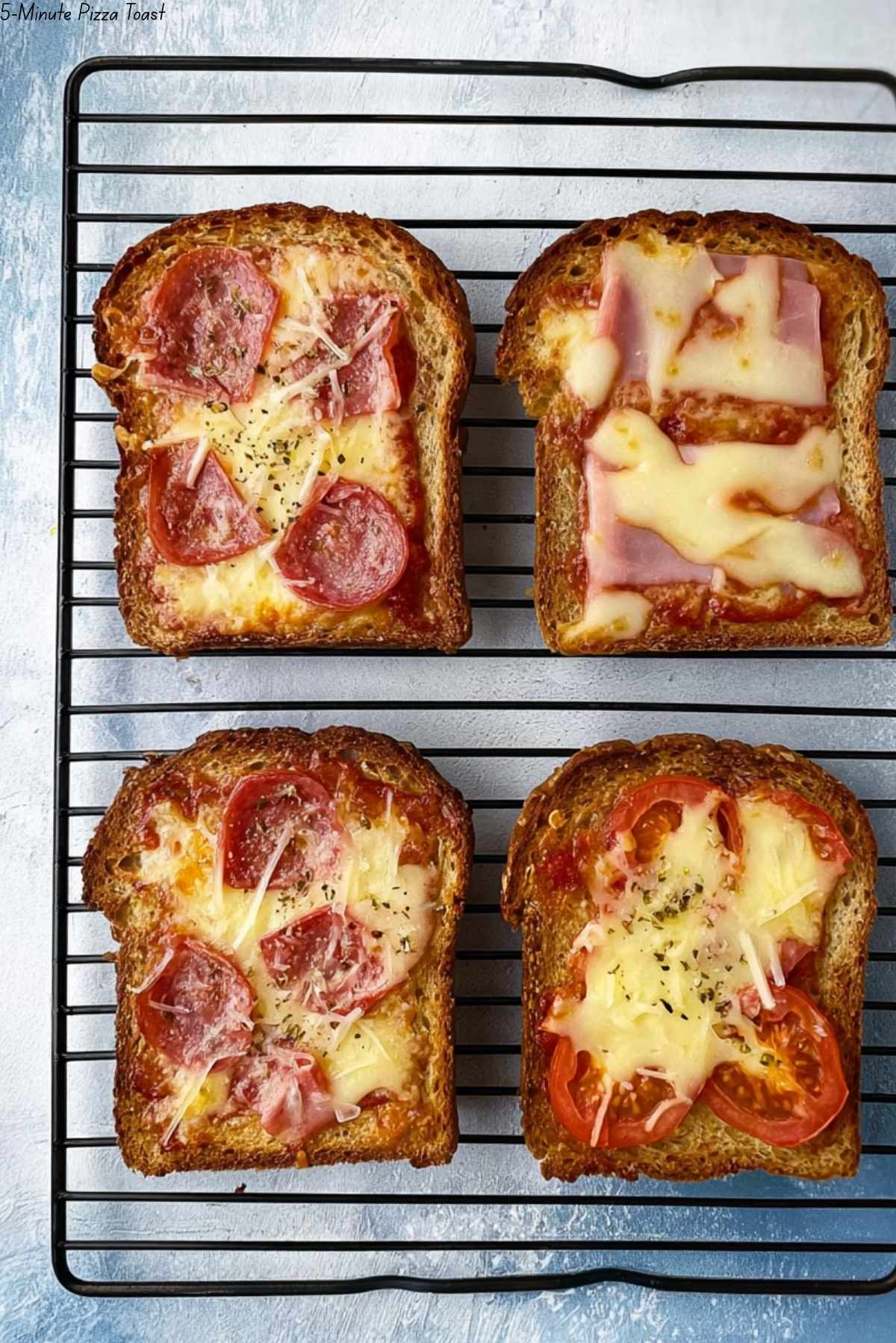 5-Minute Pizza Toast
