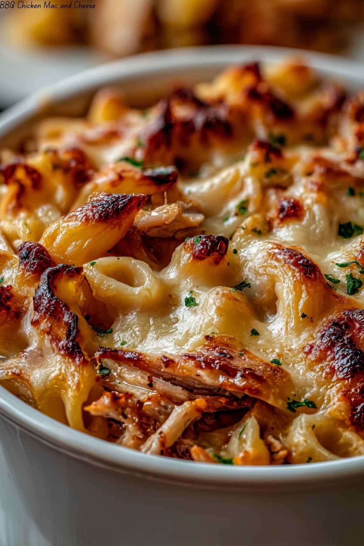 BBQ Chicken Mac and Cheese