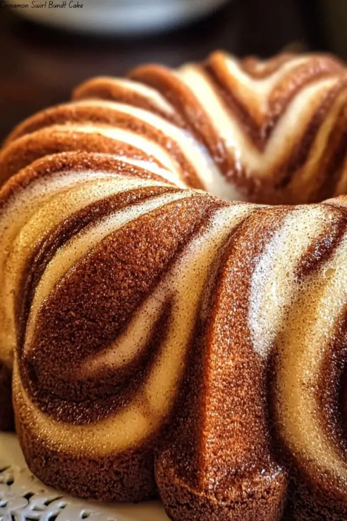 Cinnamon Swirl Bundt Cake