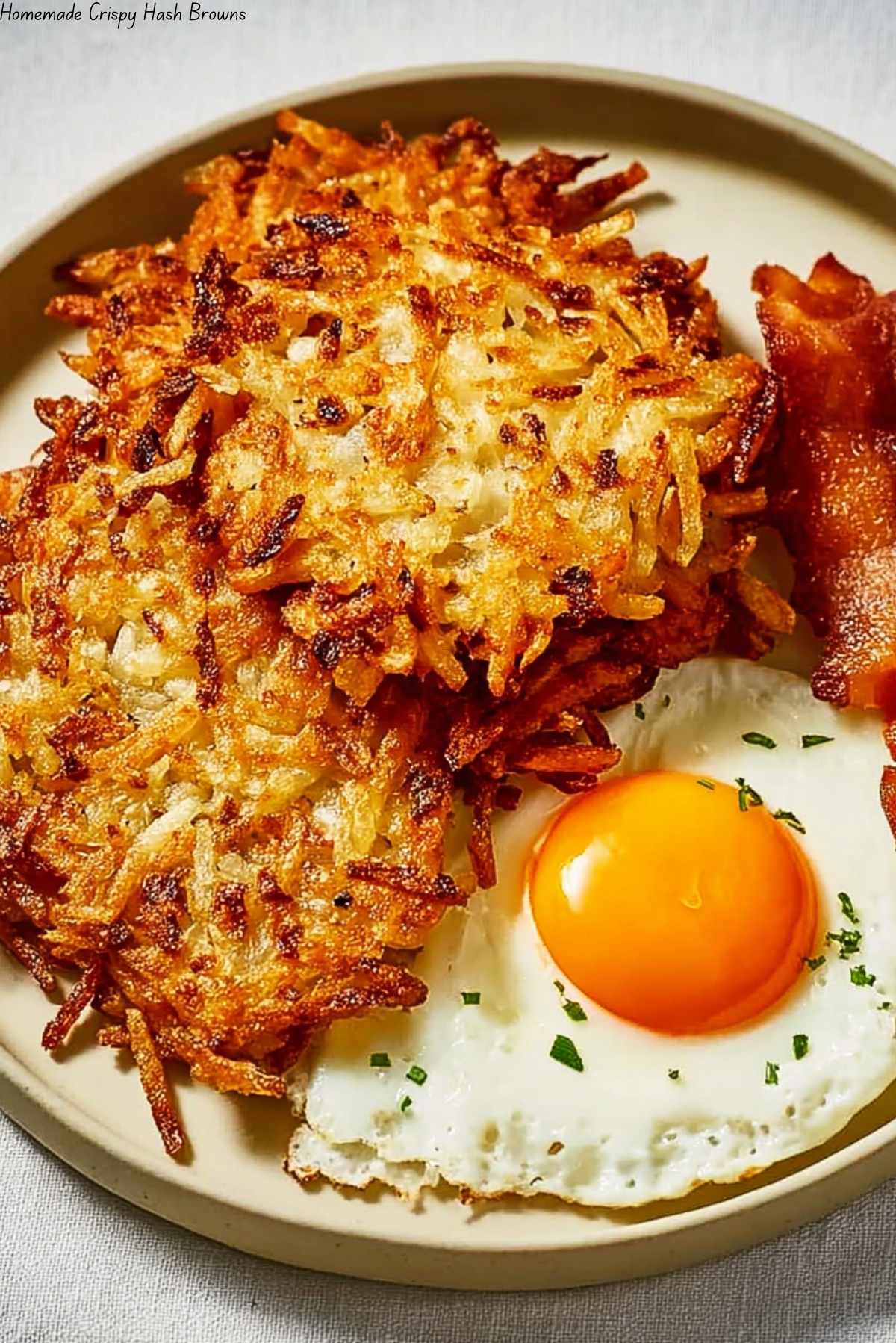 Homemade Crispy Hash Browns