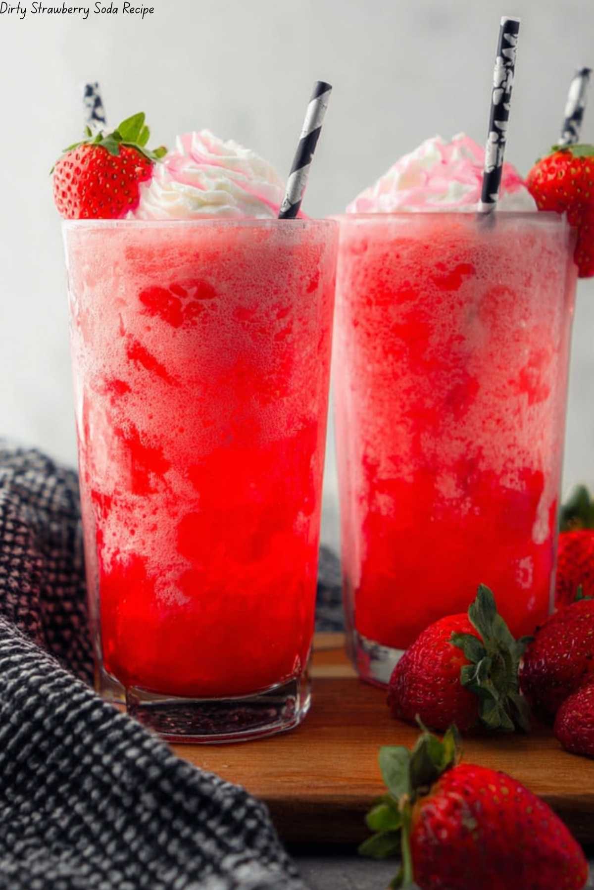 Dirty Strawberry Soda Recipe