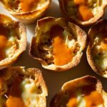 Mini Buffalo Chicken Tortilla Cups 5 Mini Buffalo Chicken Tortilla Cups