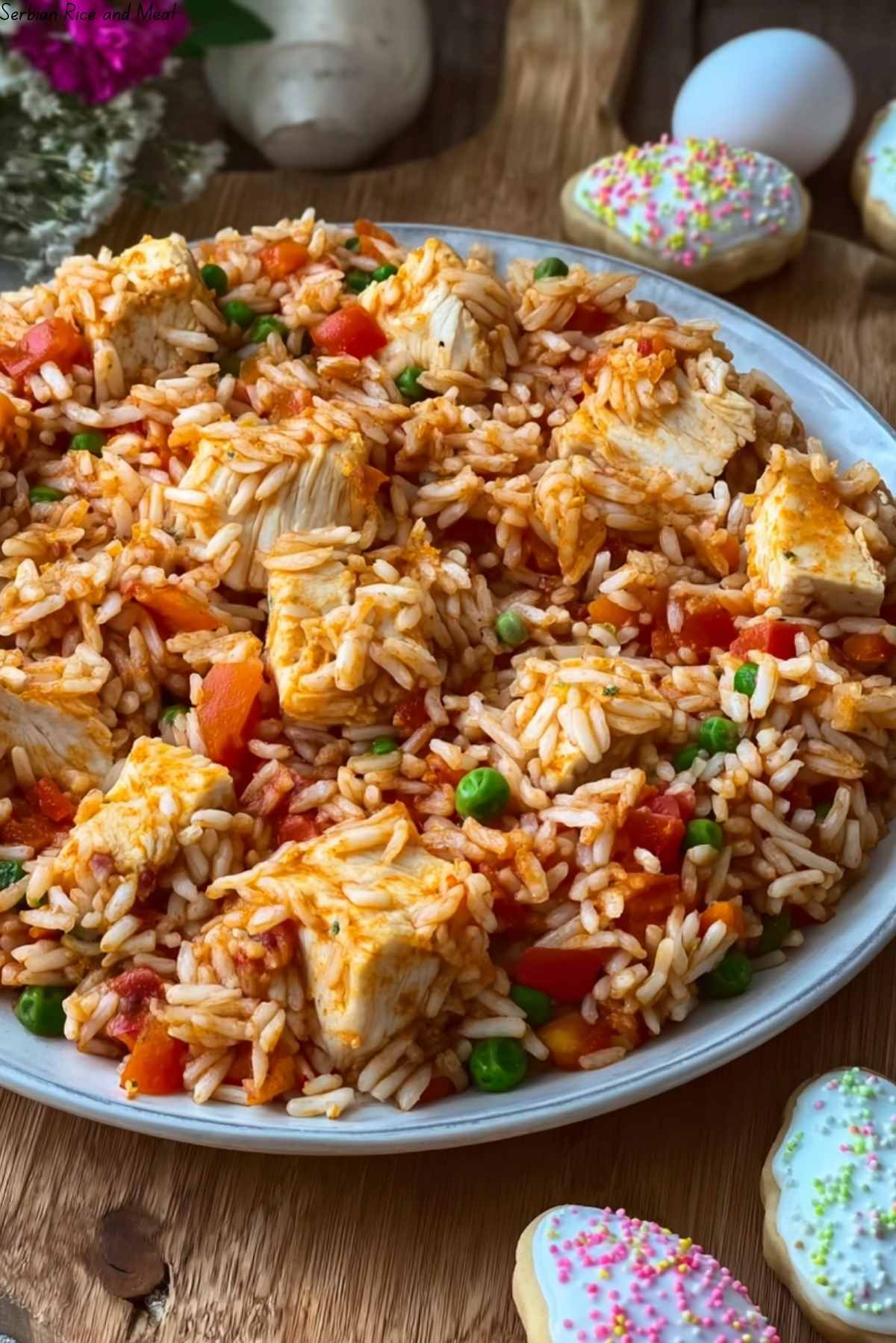 Serbian Rice and Meat