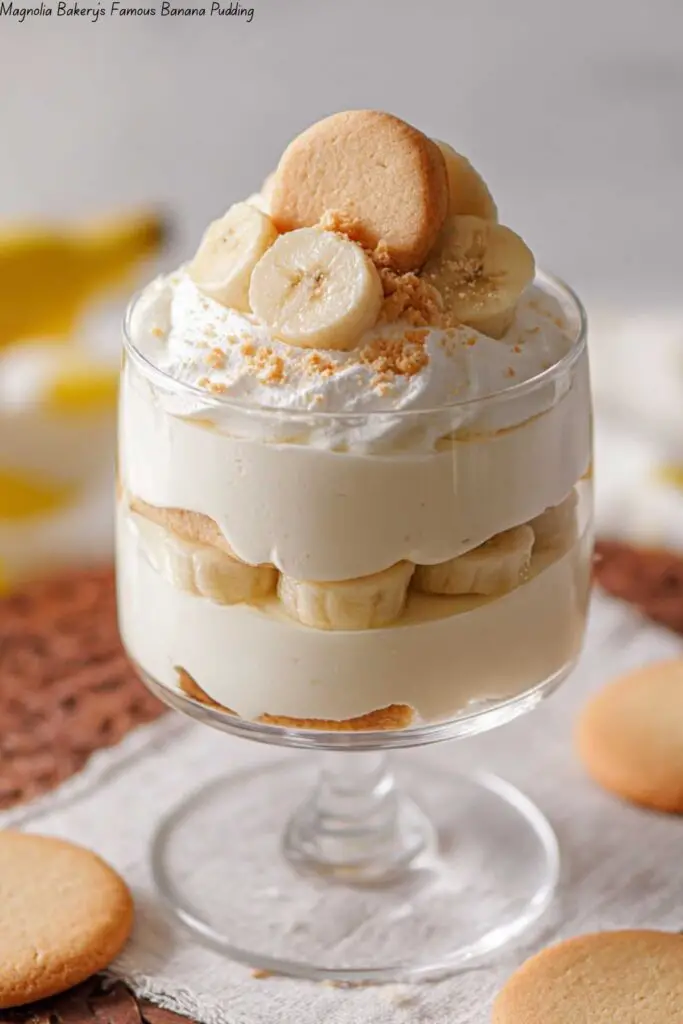 Magnolia Bakery’s Famous Banana Pudding