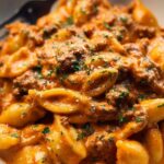 One Pot Creamy Beef Pasta 5 One Pot Creamy Beef Pasta