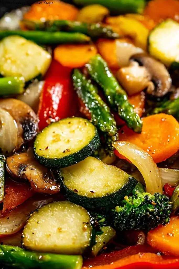 Healthy Sauteed Vegetables Recipe