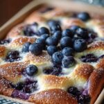 Blueberry Buttermilk Pancake Casserole