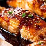 Honey Garlic Glazed Salmon 5 Honey Garlic Glazed Salmon