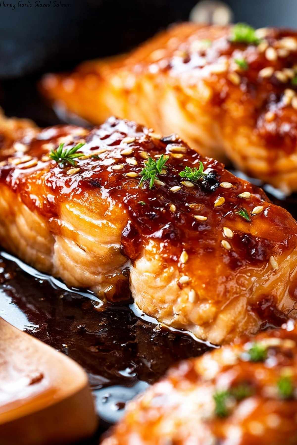 Honey Garlic Glazed Salmon