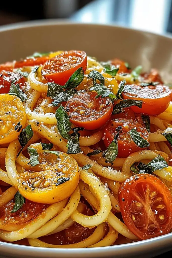 Tomato Zucchini Pasta