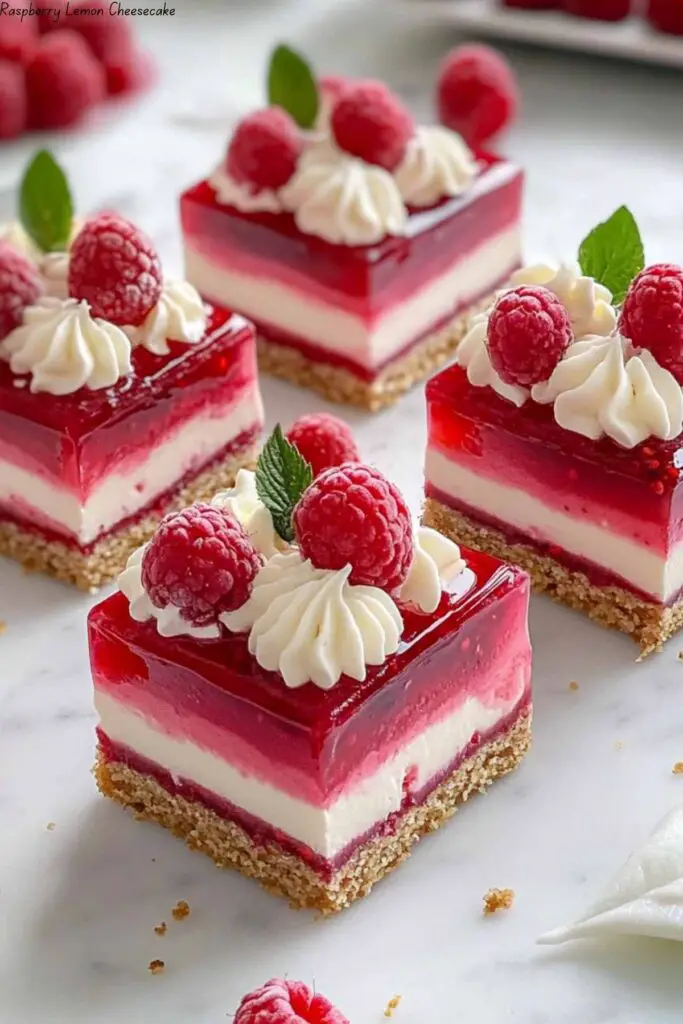Raspberry Lemon Cheesecake