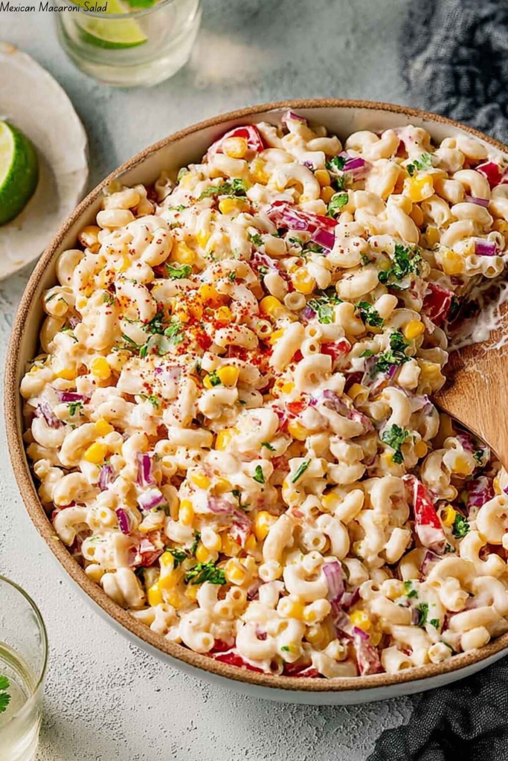 Mexican Macaroni Salad | RecipeCoo