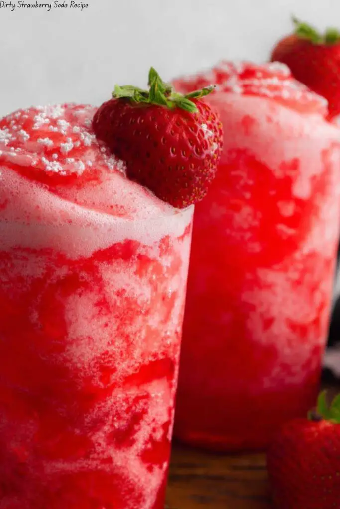 Dirty Strawberry Soda Recipe