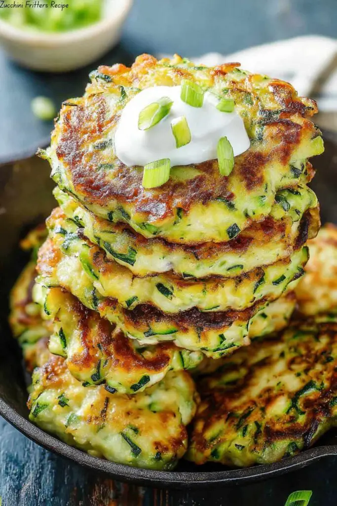 Zucchini Fritters Recipe