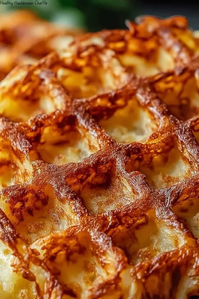 Healthy Hashbrown Chaffle
