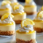 Mini Lemon Cheesecakes