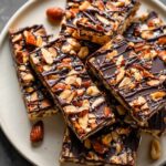 Dark Chocolate and Sea Salt Nut Bars