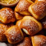 10 Minute Fluffy Air Fryer Pretzel Bites
