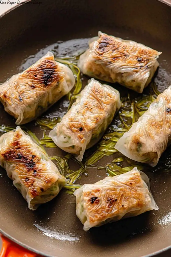 Rice Paper Dumplings Recipe