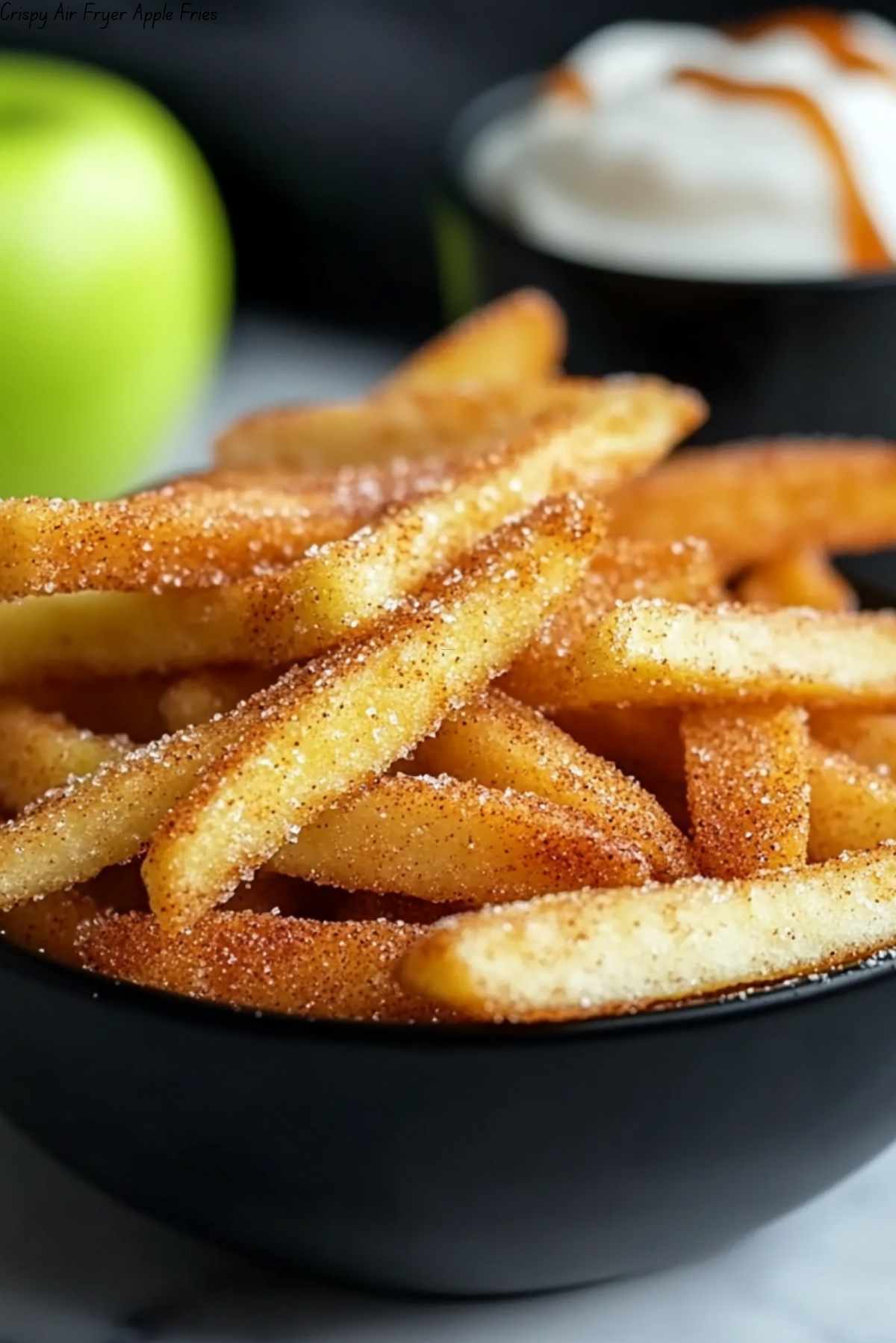 Crispy Air Fryer Apple Fries