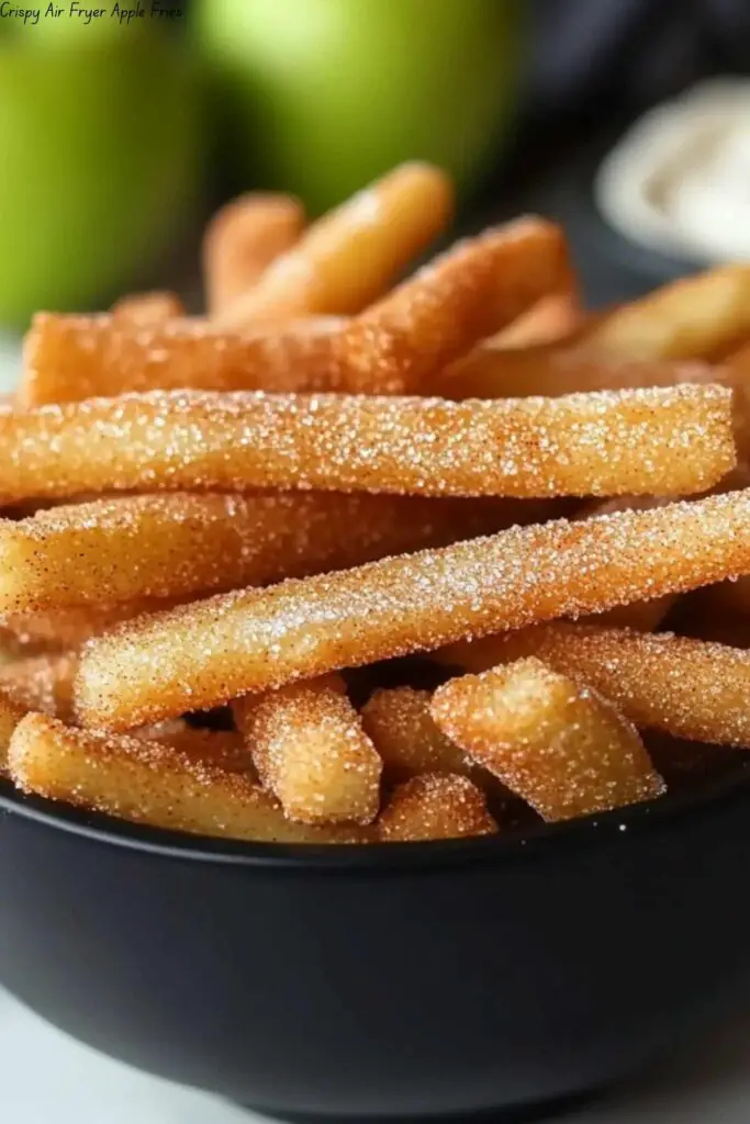 Crispy Air Fryer Apple Fries
