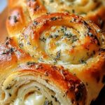 Swirled Garlic Herb And Cheese Bread 5 Swirled Garlic Herb And Cheese Bread