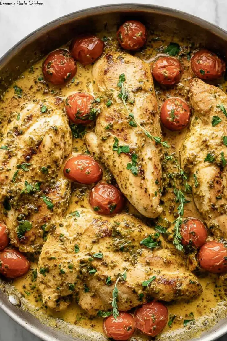 Creamy Pesto Chicken