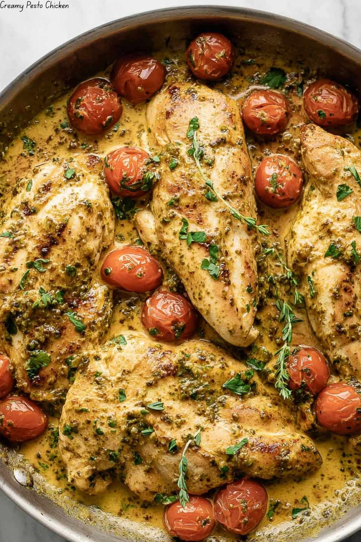 Creamy Pesto Chicken