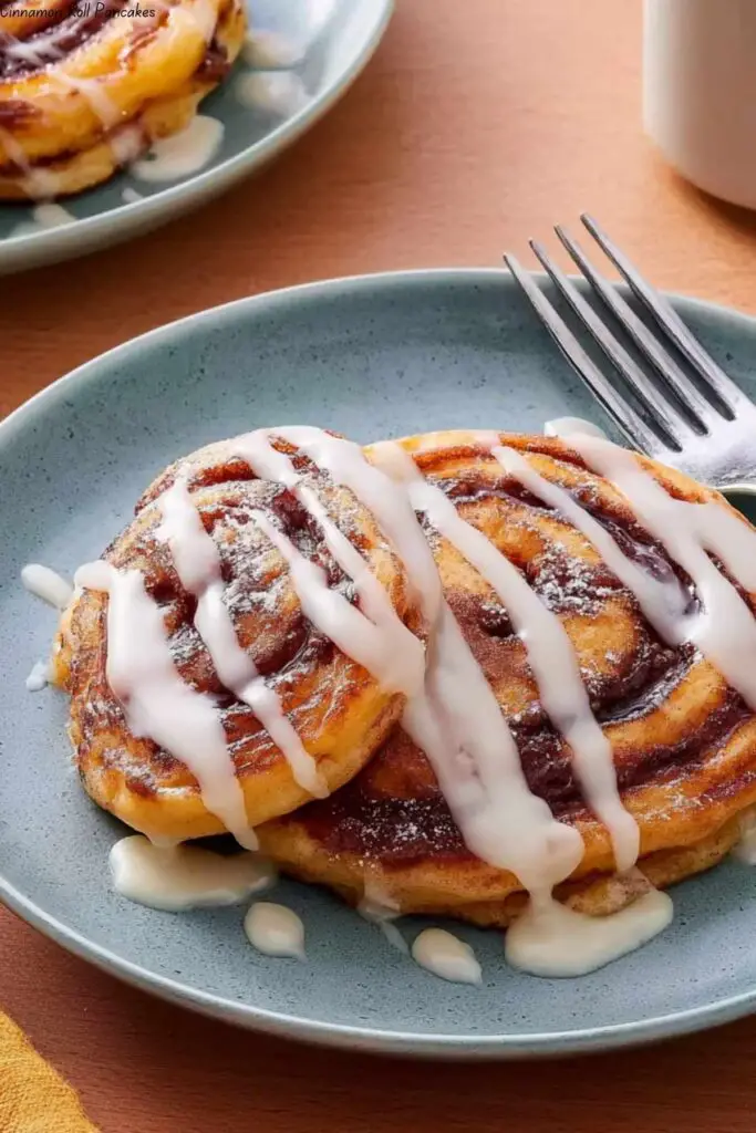 Cinnamon Roll Pancakes