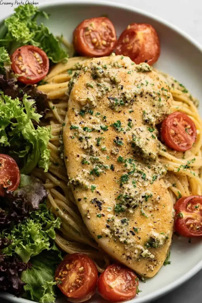 Creamy Pesto Chicken