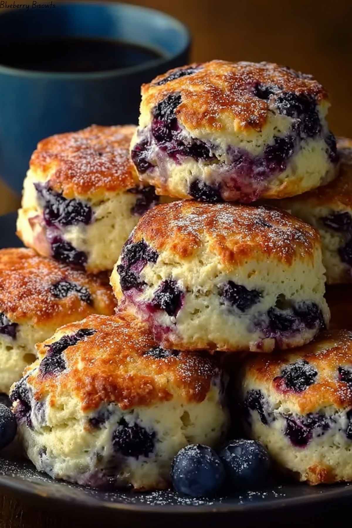 Blueberry Biscuits