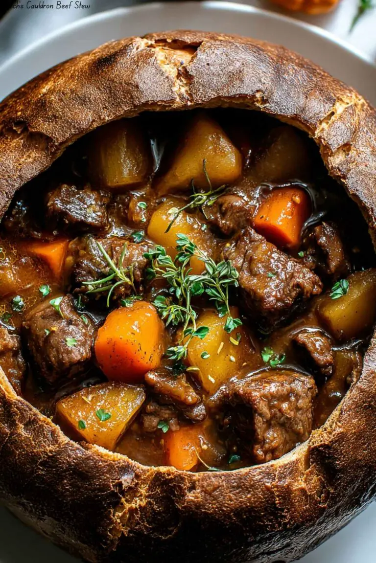 Witch’s Cauldron Beef Stew
