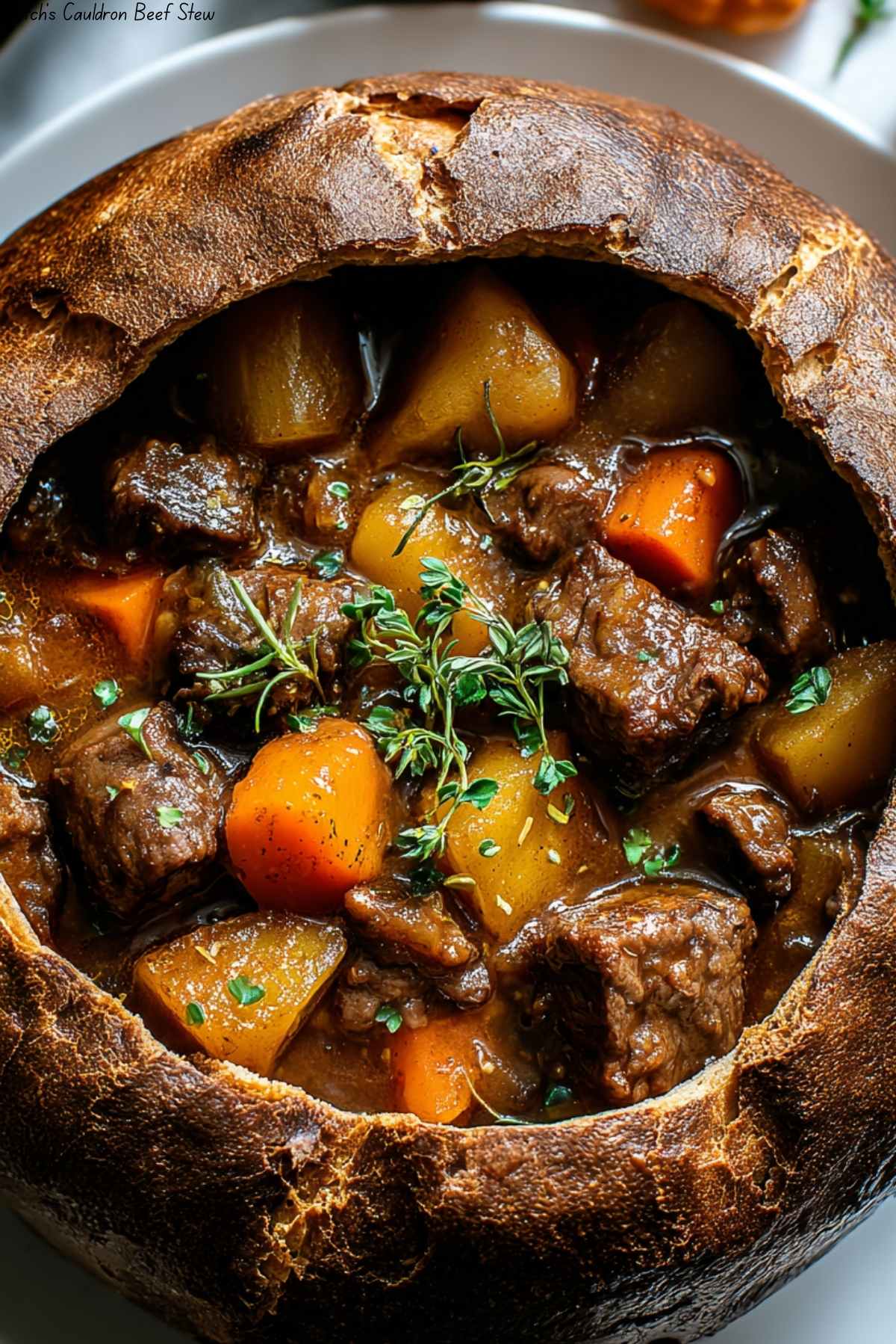 Witch’s Cauldron Beef Stew